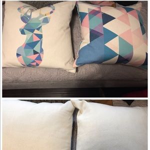 Throw pillows